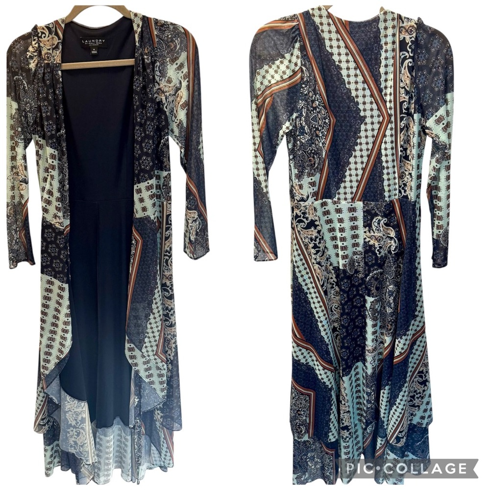 Laundry Wrap Maxi Dress Size 10 Medium